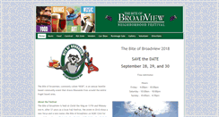Desktop Screenshot of biteofbroadview.com